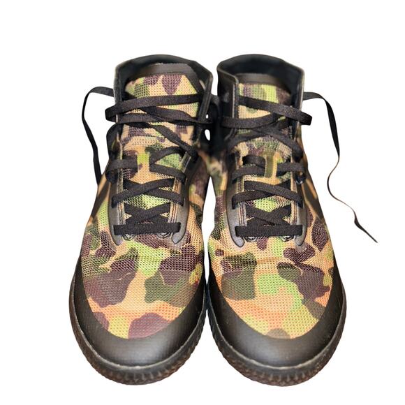 Converse Other - Converse All Star Pro BB Camo Sneakers Mens 11 Skate High 166450C Black Mandarin
